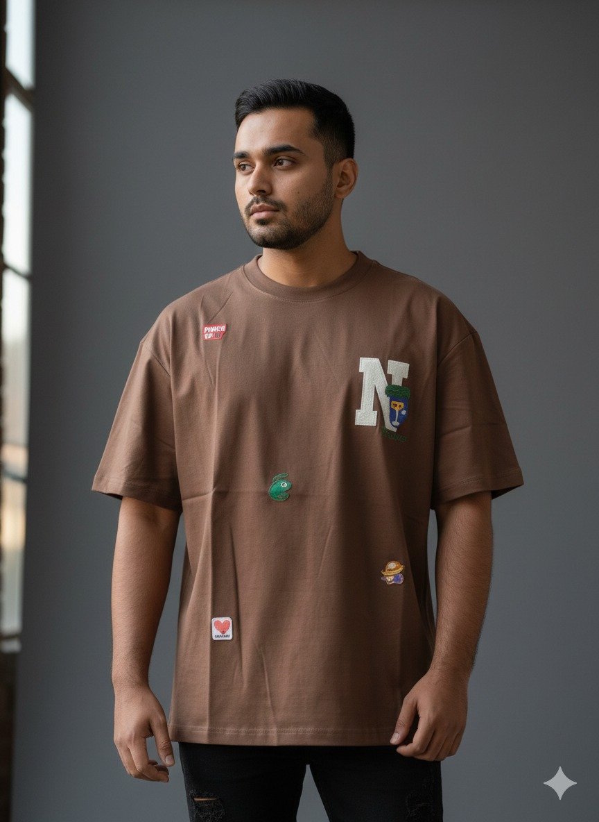 Brown design Tshirt